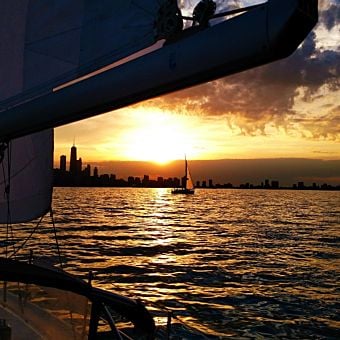 Private 3-Hour Weekend Sunset Sail on 36' Sailboat